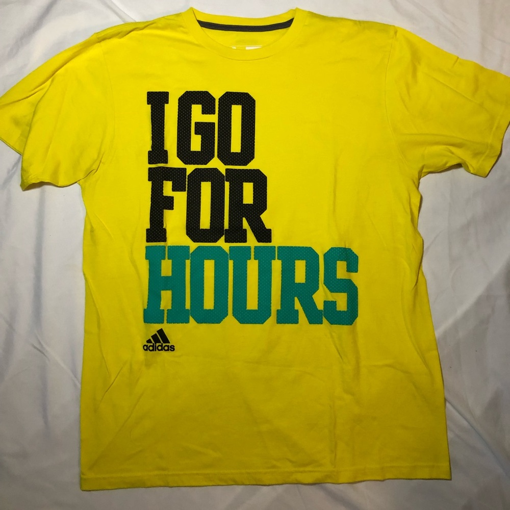 Yellow Adidas T-Shirt